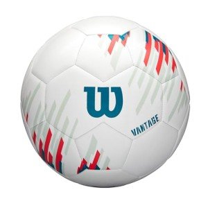 Wilson NCAA Vantage Soccer Ball - Size 5, White/Teal
