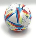 World Cup Quality League Quality Soccer Ball Size 5 Thermally Bonded Match Ball Seamless Stitching- Official Match Weight- Professional Grade Leather- Pelota de Futbol (Size 5, World Cup)