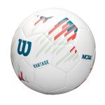 Wilson NCAA Vantage Soccer Ball - Size 5, White/Teal