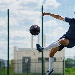 Fantecia Size 5 Soccer Ball, Official Size & Weight for Training, Unique Appearance-Convenient Pump Included