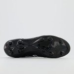 New Balance Men's 442 Academy Fg V2 Soccer Shoe, Black/White, 8.5 Wide