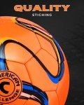 American Challenge Brasilia Soccer Ball (Orange, 4)