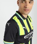 Men’s Manchester City FC 2024/25 Replica Away Soccer Jersey - New Navy - Size: M