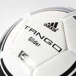 adidas Unisex-Adult Tango Glider Soccer Ball, White/Black, 4
