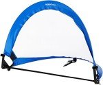 Amazon Basics Portable Pop Up Soccer Goal Set, 2.5 Feet, Blue