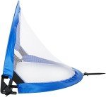 Amazon Basics Portable Pop Up Soccer Goal Set, 2.5 Feet, Blue