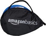 Amazon Basics Portable Pop Up Soccer Goal Set, 2.5 Feet, Blue