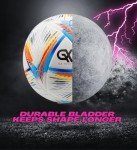 GX TOUR+ Thermo Bonded Polyurethane Soccer Ball Size 5. World Cup Quality, All-Surface Play, Eco Leather Cover, Outdoor Sports, Premium Size 5 Soccer Ball for Training & Competitive Matches