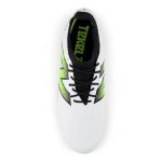 New Balance Unisex Tekela Magique Fg V4+ Soccer Shoe, White/Hi-Lite/Black, 13 US Men