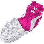Under Armour Girls' Glyde 2.0 RM JR, (101) White/Rebel Pink/White, 3, US