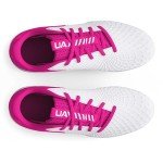 Under Armour Girls' Glyde 2.0 RM JR, (101) White/Rebel Pink/White, 3, US