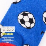 Belloxis Kids Soccer Socks - Crazy Designs for Boys & Girls, Ages 8-12