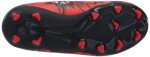PUMA Ultra Play Firm Artificial Ground Sneaker, Red Black White, 2 US Unisex Big Kid