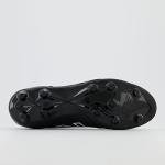 New Balance Men's 442 V2 Academy FG Soccer Shoe, Black/White/Red, 13 Wide