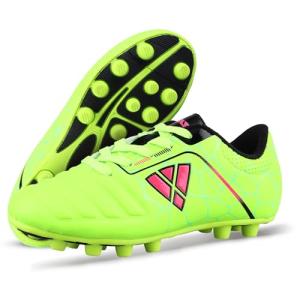 Vizari USA Soccer Cleats Boys, Girls - FG Firm Ground Football Shoes for Toddlers/Little/Big Kids - Youth Football Cleats - Comfort & Excellent Traction