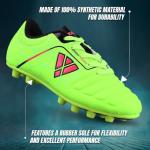 Vizari USA Soccer Cleats Boys, Girls - FG Firm Ground Football Shoes for Toddlers/Little/Big Kids - Youth Football Cleats - Comfort & Excellent Traction