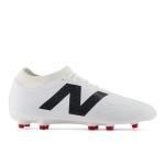 New Balance Tekela Magique FG V4+ Soccer Shoe, White/Black/True Red, 13 US Unisex Little Kid