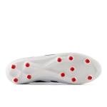 New Balance Tekela Magique FG V4+ Soccer Shoe, White/Black/True Red, 13 US Unisex Little Kid