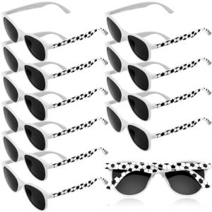 Relaxweex 12 Pcs Soccer Sunglasses Soccer Team Gifts Party Favors Birthday Party Gifts Goody Bag Fillers for Teens Sport