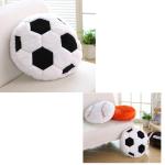 14inch Fluffy Soccer Balls Plush Pillow,Soft Soccer Ball Stuffed Toys,Decorative Soccer & Football Pillow Cushion Throw Pillow,Football Plushies Plush Doll for Home Deco Kids Big Sports Toy Gift