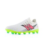 New Balance Unisex Furon Destroy Fg V7+ Soccer Shoe, White/Hi-Lite/Black, 11 US Men