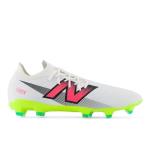 New Balance Unisex Furon Destroy Fg V7+ Soccer Shoe, White/Hi-Lite/Black, 11 US Men