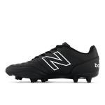 New Balance Men's 442 V2 Academy FG Soccer Shoe, Black/White/Red, 10