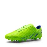 DREAM PAIRS Men's Firm Ground Soccer Cleats Shoes,Size 9.5,Neon/Green/Royal,MEGA-1