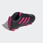 adidas Soccer Goletto VIII Firm Ground Cleats (Toddler/Little Kid/Big Kid) Black/Team Shock Pink 2/Black 1.5 Little Kid M