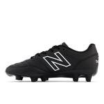 New Balance Boy's 442 V2 Academy FG Junior Soccer Shoe, Black/White, 13.5 Little Kid