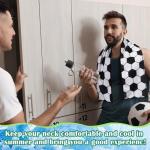 FuWeave 24 Pack Soccer Cooling Towel 40 x 12 Inch Breathable Sport Cooling Towel Microfiber Fast Drying Team Gifts for Athletes Yoga Gym Camping Running(Soccer)