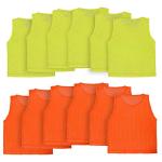 Athllete Youth & Adult Soccer Pinnies, Mesh Practice Jerseys, 12 Pennies for Sports