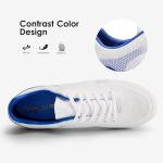 DREAM PAIRS Men‘s Firm Ground Soccer Cleats Soccer Shoes,Size 13,White/Royal,SUPERFLIGHT-2