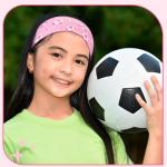 12 Pcs Pink Soccer Headbands Gifts Pink Soccer Hair Accessories Cooling Headbands for Women October Football Team Gift Bulk Elastic Soft Non Slip Hair Bands Warp for Daily Workout Yoga Running Sports
