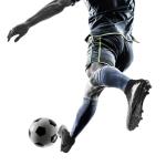 DREAM PAIRS Men's Soccer Cleats Lightweight Football Cleats Professional Training High-top Soccer Shoes,Size 9.5,Black/Light Grey,SDSS2401M