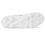 New Balance Boy's 442 V2 Academy FG Junior Soccer Shoe, White/Black, 5 Big Kid