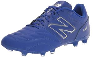 New Balance Men's 442 Team Fg V2 Soccer Shoe, Blue/White, 12 Wide