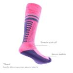 DREAM PAIRS Boys Girls Soccer Cleats Kids Football Shoes for Little/Big Kid SDSO2307K,Size 9 Toddler,Hot Pink/Royal Blue/Sock