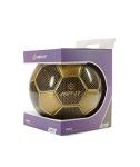 RIP-IT Womens Pro Black & Gold Training Soccer Ball #5 - Features Traditional 32 Panel Construction - Includes Winding Bladder for Long-Lasting Inflation