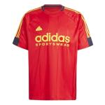 adidas Men's House of Tiro Nations Pack T-Shirt, Better Scarlet/Ink/Bold Gold