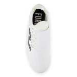New Balance Unisex Furon Dispatch FG V7+ Soccer Shoe, White/Black/True Red, 4.5 US Men