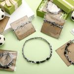 Liliaafar 12 Sets Soccer Team Gift Rope Necklaces Team Necklaces Gift Bulk with Inspirational Card Adjustable Braided Cord Bracelet Sports String Accessories for Men Women Braided Presents