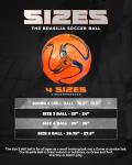 American Challenge Brasilia Soccer Ball – Sizes 5, 4, 3 & 2 – Youth & Adult Training Soccer Ball for Practice, Games & Grass Fields