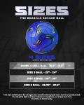 American Challenge Brasilia Soccer Ball – Sizes 5, 4, 3 & 2 – Youth & Adult Training Soccer Ball for Practice, Games & Grass Fields