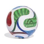 adidas Unisex-Adult World Cup League Soccer Ball, White/Team Royal Blue/Solar Blue/Power Red, 5
