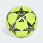 adidas Unisex-Adult UEFA Champions League Club Soccer Ball, Solar Yellow/Black/Silver Metallic, 5