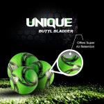 Western Star Soccer Ball Size 3 & Size 4 & Size 5 - Official Match Weight - 6 Designs - Youth & Adult Soccer Players - Attractive and Durable Design - Match Grade Soccer Ball (Green, 4)