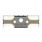 MR Soccer Goal Target Net 16’x7’, 7 Players Soccer Field Net, Professional Soccer Target Sheet Shooting Practice Training Aid for Scoring and Finishing