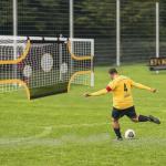 MR Soccer Goal Target Net 16’x7’, 7 Players Soccer Field Net, Professional Soccer Target Sheet Shooting Practice Training Aid for Scoring and Finishing