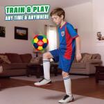 HopeRock House Soccer Ball Soft Foam Indoor Soccer Ball Size 4 with ‌Football Pump Inside for Your Home Ball Lightweight Safe for Dribbling Training, Youth Soccer Balls, Soccer Gifts for Boys 8-12